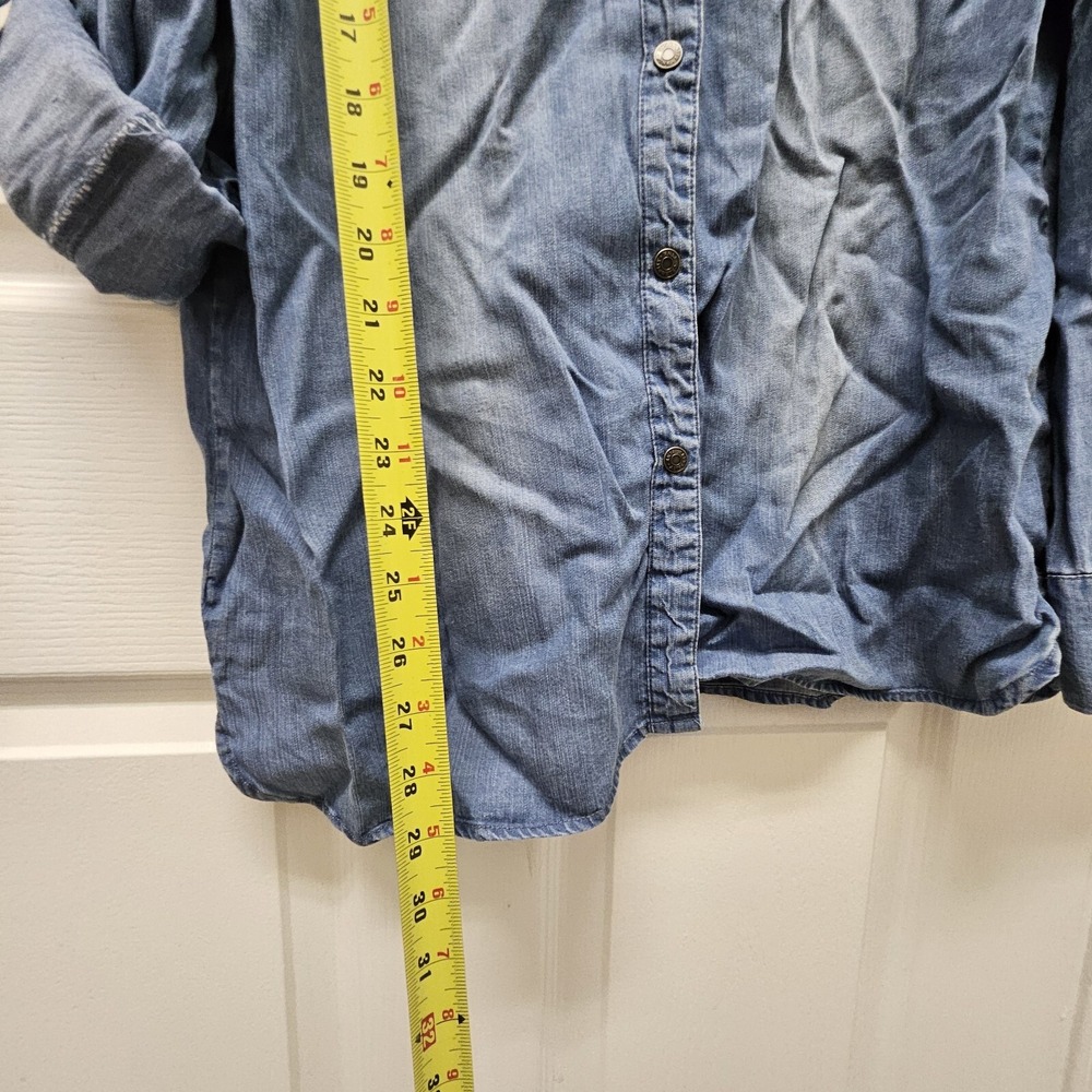Celebrity Pink Denim Snap-Up Size XL - Picture 7 of 9